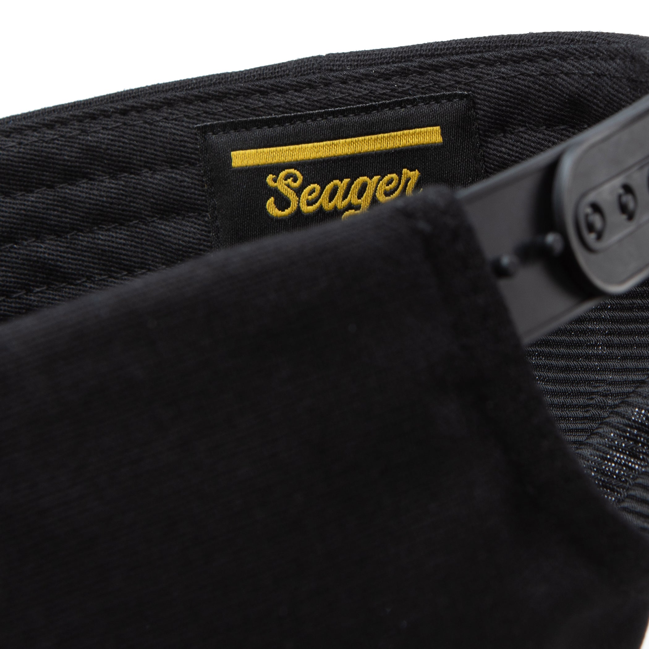 Ramblin' Man Hemp Snapback | Black | Seager Co.