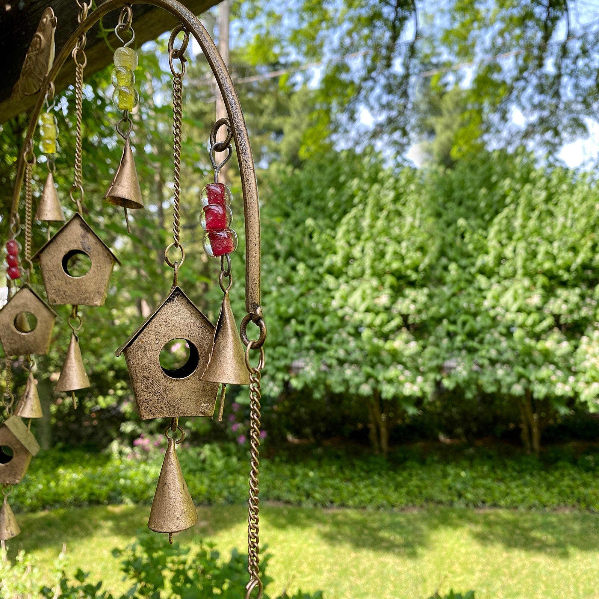Handcrafted Bird Chime - Recycled Iron