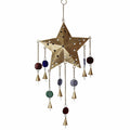Handcrafted Ornate Star Chime - Recycled Iron