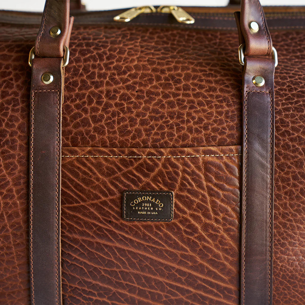 Bison Duffel #105 | Walnut | Coronado Leather