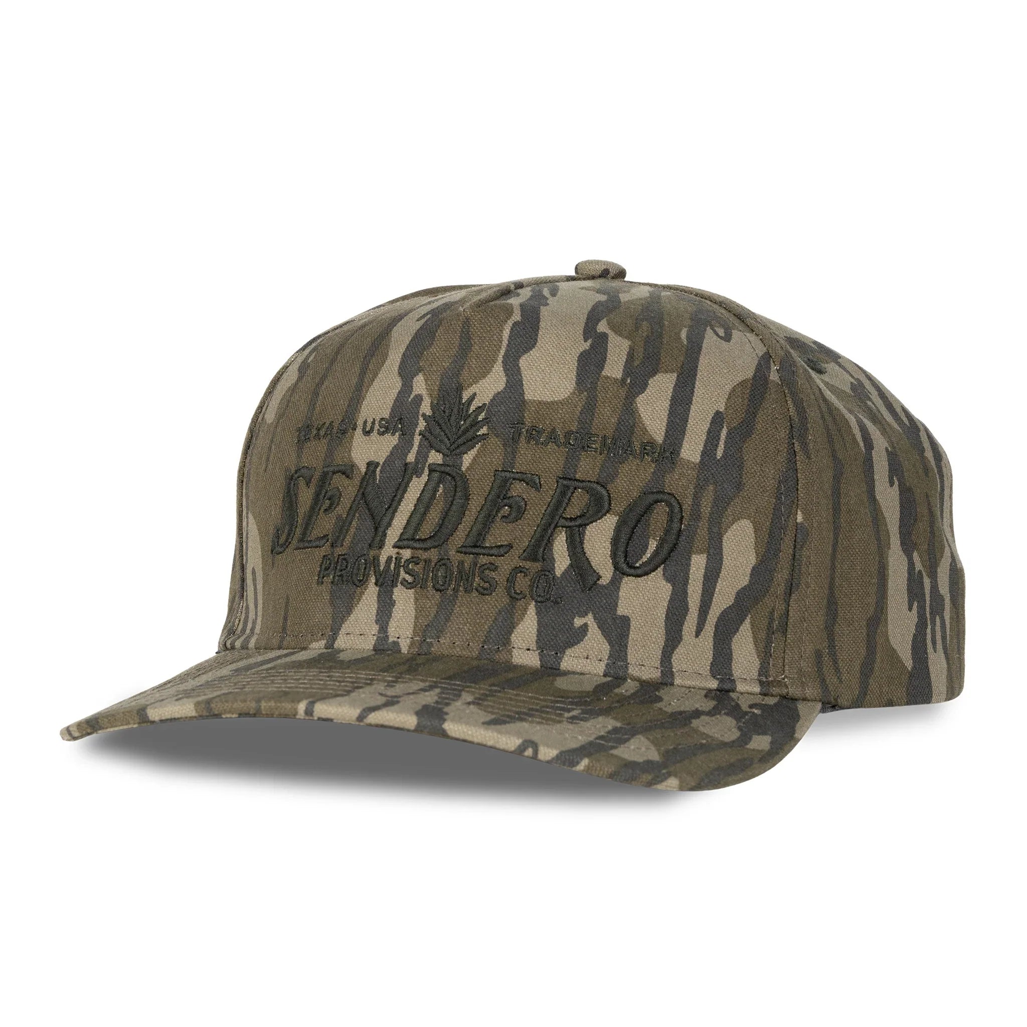 Logo Hat - Structured | Bottomland Camo | Sendero Provisions Co.