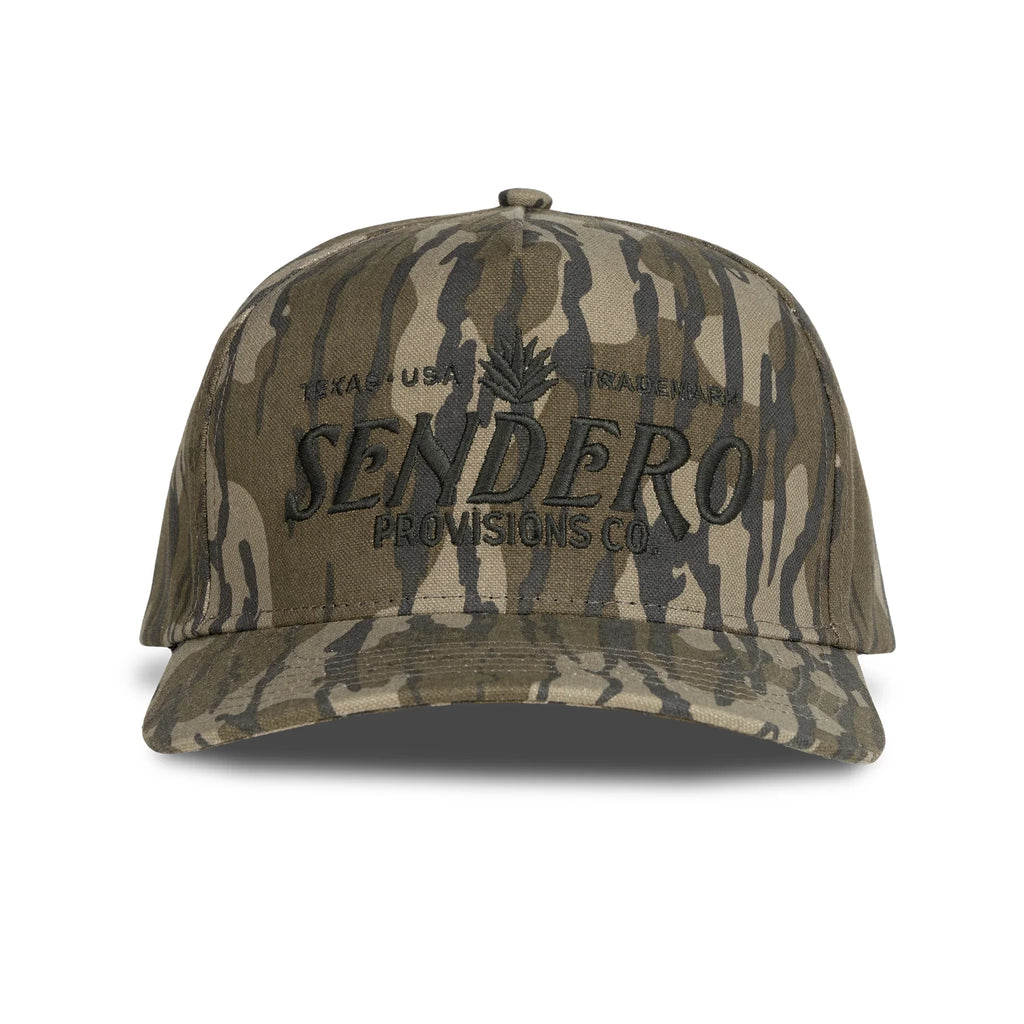 Logo Hat - Structured | Bottomland Camo | Sendero Provisions Co.